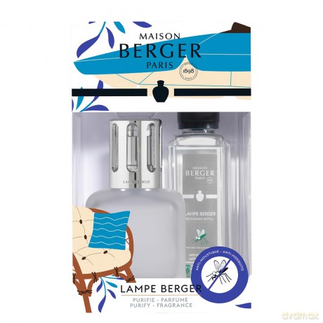 Maison Berger Paris Geschenkset 4817 | Glacon givree Anti-Mücke l + 250 ml Parfum