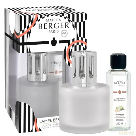 Maison Berger Paris Geschenkset 4819 | Illusion schwarz l + 250 ml Parfum