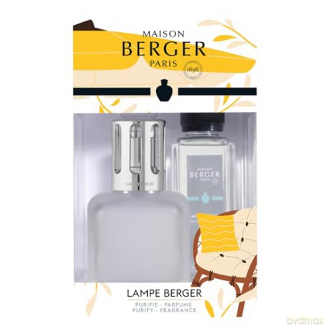 Maison Berger Paris Geschenkset 4830 | Glacon givree Citronnelle l + 250 ml Parfum