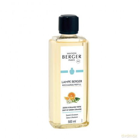 MAISON BERGER Prickelnde Orangenzesten | Zeste d'Orange Verte | Düfte Paris 0,5 Liter