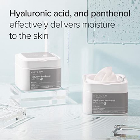 Mary&May Hyaluronic Panthenol Hyaluronmaske, 30 Stück