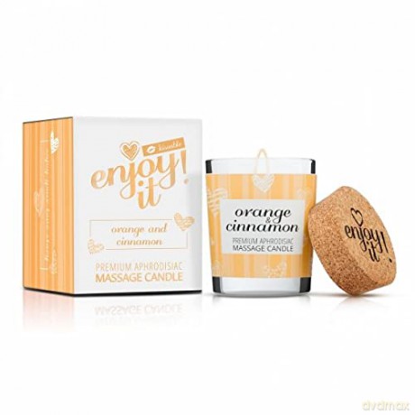 Massage Kerze 70 ml Orange und Zimt MAGNETIFICO ENJOY IT!