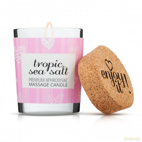 Massagekerze 70 ml MAGNETIFICO ENJOY IT! TROPISCHE FRUCHTBLÜTEN UND MEERSALZ