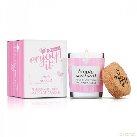 Massagekerze 70 ml MAGNETIFICO ENJOY IT! TROPISCHE FRUCHTBLÜTEN UND MEERSALZ