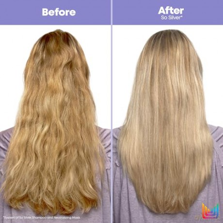 Matrix All-In-One Toning Spray für blondes Haar zur Neutralisation von Gelbstichen, Mit Violett-Pigmenten, So Silver Spray, 200ml