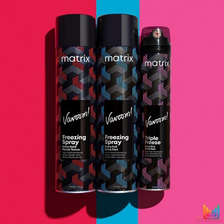 Matrix Volumengebendes Haarspray, Fester Halt, Schnell trocknend, Für alle Haartypen, Vavoom Extra Full Freezing Spray, 1 x 500 ml