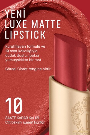Matte lipstick Luxe Matte Lipstick 3.5 g - Shade: Claret