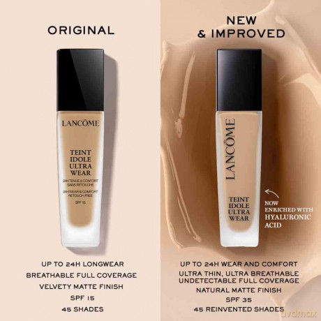Matte make-up SPF 35 Teint Idole Ultra Wear Foundation 30 ml - Shade: 320C