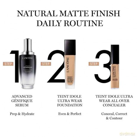 Matte make-up SPF 35 Teint Idole Ultra Wear Foundation 30 ml - Shade: 355N