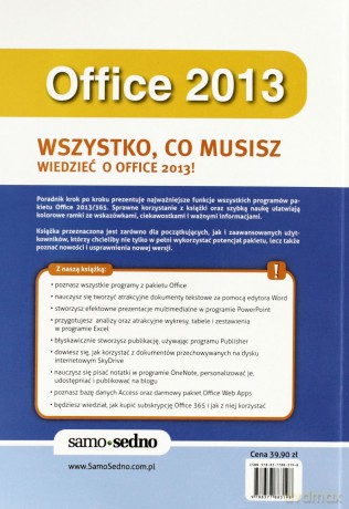 Office 2013 - Dawid Długosz [KSIĄŻKA]