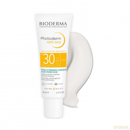 Mattifying fluid for tanning SPF 30 Photoderm AKN Mat Mattifying Fluid 40 ml