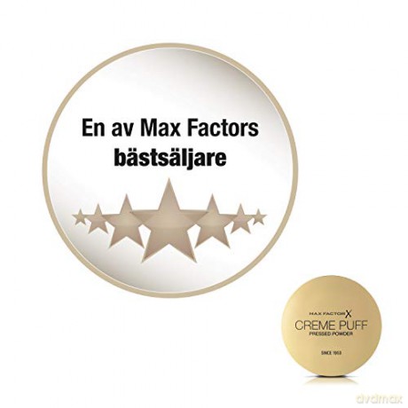 Max Factor Creme Puff Pressed Kompaktpuder, 21 g, 05 durchscheinend