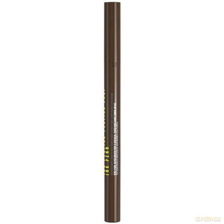 Maybelline New York Flüssiger Eyeliner, Wasserfest, wischfest und langanhaltend, Vegan, Tattoo Liner Ink Eyeliner, Nr. 882 Pitch Brown (Braun), 1 ml