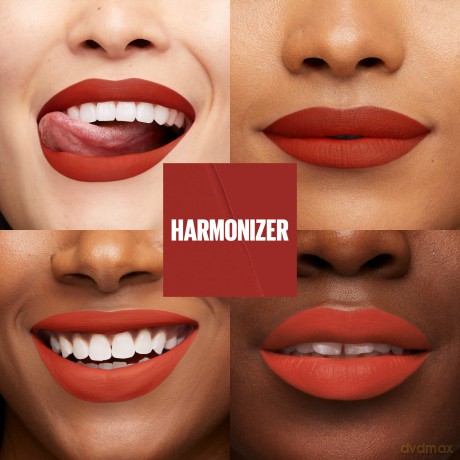 Maybelline New York Flüssiger Lippenstift mit mattem Finish, 16h Halt ohne Abfärben, Vegane Formel, Super Stay Matte Ink Moodmaker, Nr. 455 Harmonizer, 5ml