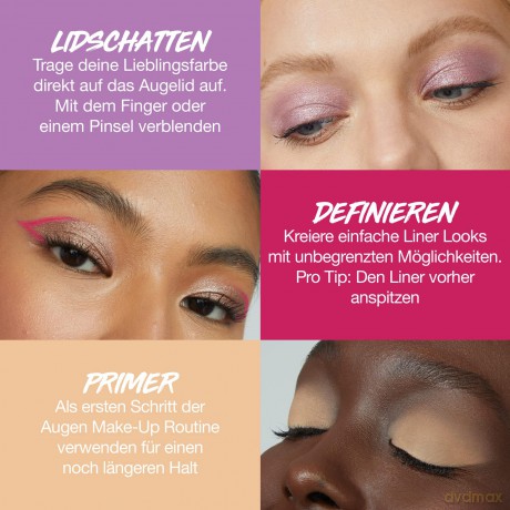Maybelline New York Lidschatten Stift, All-in-One Eyeliner, Primer und Lidschatten-Stift, Langanhaltende und cremige Farbe, Color Tattoo Eye Stix, Farbe: I Am Courageous