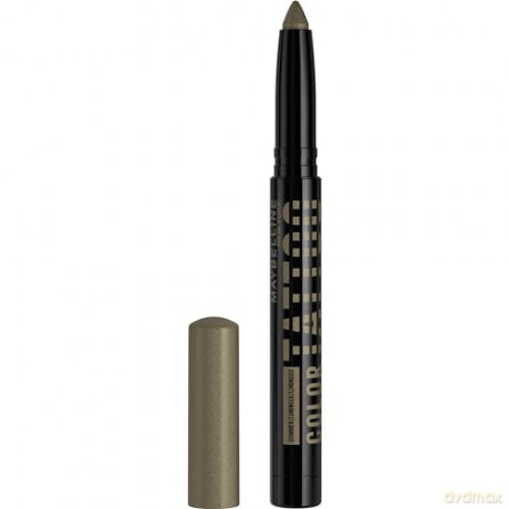 Maybelline New York Lidschatten Stift, All-in-One Eyeliner, Primer und Lidschatten-Stift, Langanhaltende und cremige Farbe, Color Tattoo Eye Stix, Farbe: I Am Fierce