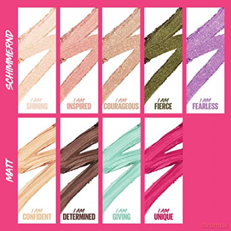 Maybelline New York Lidschatten Stift, All-in-One Eyeliner, Primer und Lidschatten-Stift, Langanhaltende und cremige Farbe, Color Tattoo Eye Stix, Farbe: I Am Unique