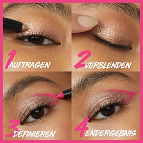 Maybelline New York Lidschatten Stift, All-in-One Eyeliner, Primer und Lidschatten-Stift, Langanhaltende und cremige Farbe, Color Tattoo Eye Stix, Farbe: I Am Unique