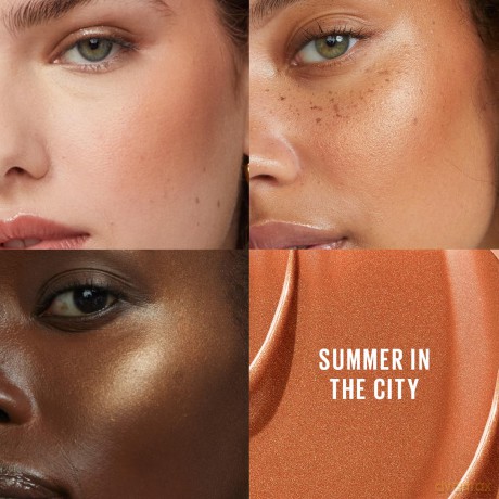 Maybelline New York Sunkisser Blush, Flüssiger Blush für sonnengeküssten Glow, Mit lichtreflektierenden Perlen und Pigmenten, Zartschmelzende Formel mit Vitamin E, 12 Summer in the City, 4,7 ml