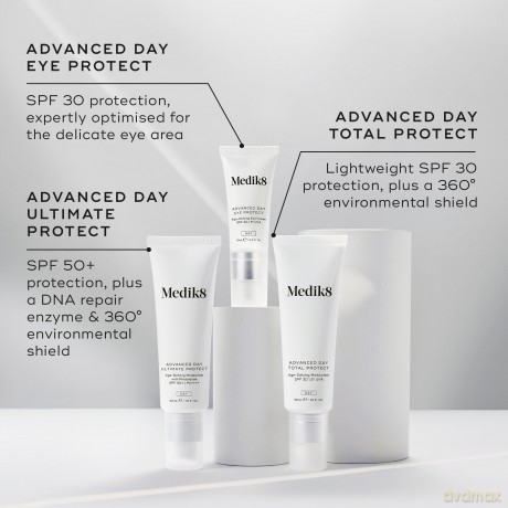 Medik8 Advanced Day Total Perfect Hidratante antienvejecimiento SPF 30 50 ml