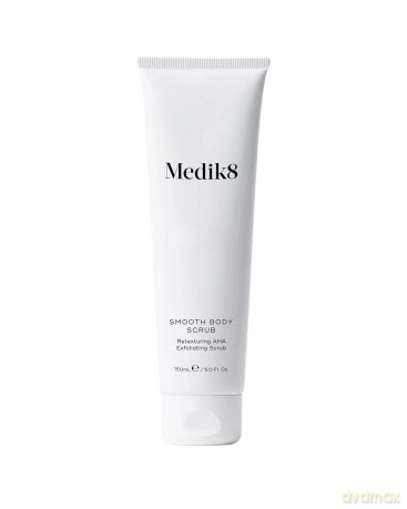 Medik8 Smooth Body Peeling-Set, Smooth Body Retexturing AHA Peeling, 150 ml und Lotion 200 ml