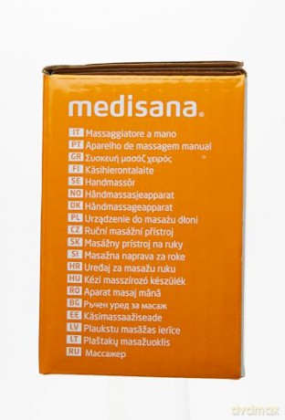 medisana HM 645 Handmassagegerät mit 5 Aufsätzen, elektrisches kraftvolles Klopfmassagegerät, Akupressur und Punktmassage, verschiedene Massageköpfe stufenlose Geschwindigkeitsregulierung