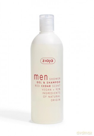 MEN gel de ducha y champú red cedar 400 ml