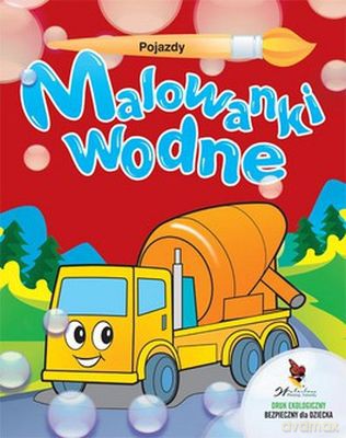 Pojazdy Malowanki Wodne [KSIĄŻKA]