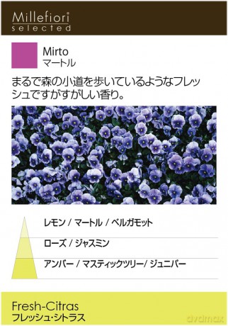 Millefiori 33PDMI Silver Spirit Luxuriöser Raumduft Diffuser 100 ml Selected inklusive hochwertiger Balsaholzstäbchen, Glas, Braun, 8.8 x 29.6 x 5.5 cm