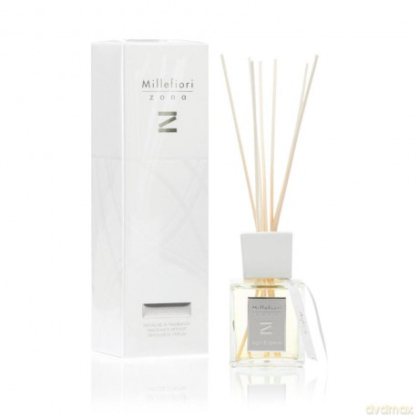 Millefiori 41DDLS Zona Stick Diffuser, Glas, transparent, 250 ml