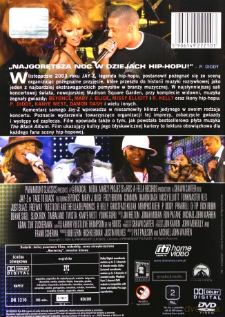 Jay-Z in Fade to Black [DVD]