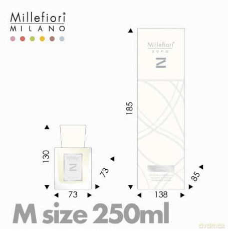 Millefiori Diffuser, Glas, Gelb, 8.9 x 9.8 x 31.2 cm