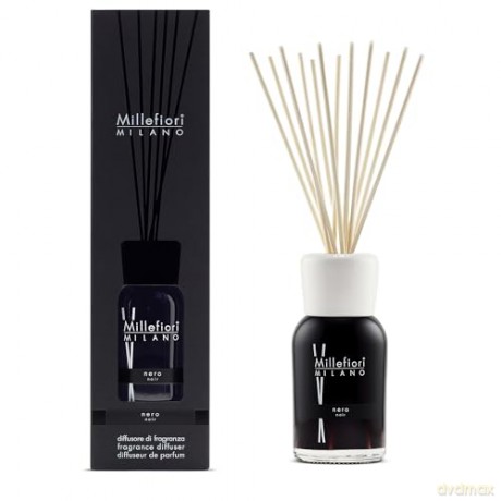 Millefiori Diffuser, Glas, Schwarz, 9.6 x 36 x 9.6 cm