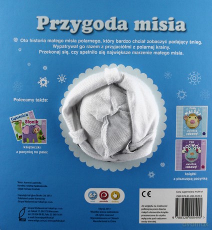 Przygoda Misia Książka Z Pacynką [KSIĄŻKA]