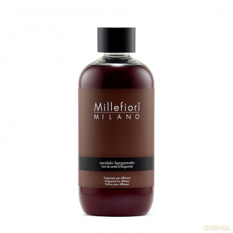 Millefiori Milano 7REMSB Nachfüllpack für Diffusor, Glas, Braun, 6 x 5,2 x 13,7 cm, 250 ml
