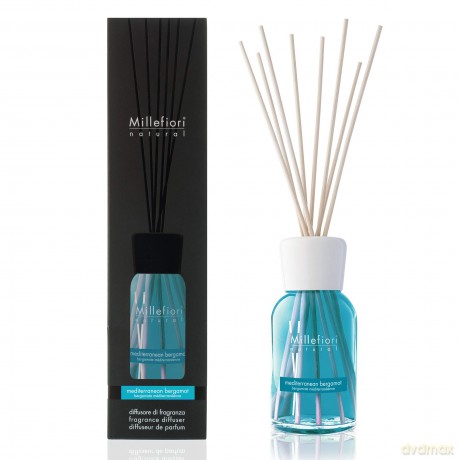 Millefiori Milano Aroma-Diffusor mit dem Duft: Mediterranean Bergamot, Inhalt: 500 ml, 7DIBM