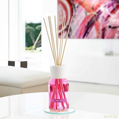 Millefiori Milano Duftstoff Diffusor Sticks Lychee Rose, Fassungsvermögen 250ml, Kopfnoten: Szechuan-Pfeffer, Lychee, 7DDRO