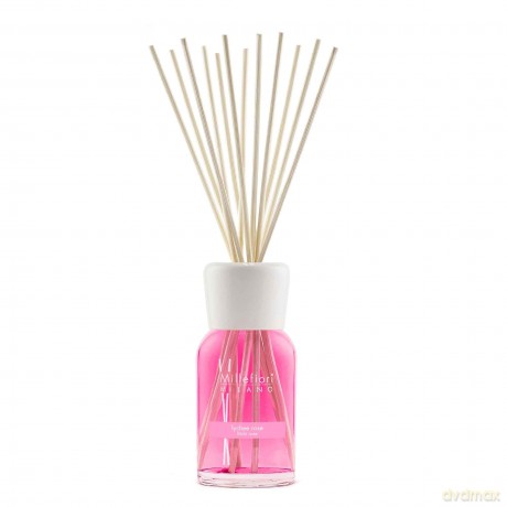 Millefiori Milano Duftstoff Diffusor Sticks Lychee Rose, Fassungsvermögen 500ml, Kopfnoten: Szechuan-Pfeffer, Lychee, 7DIRO