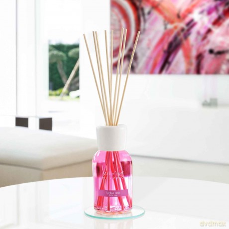 Millefiori Milano Duftstoff Diffusor Sticks Lychee Rose, Fassungsvermögen 500ml, Kopfnoten: Szechuan-Pfeffer, Lychee, 7DIRO