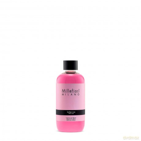 Millefiori Milano Lychee Rose Duft für Diffusor, 500 ml