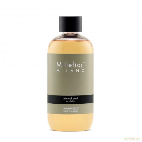Millefiori Milano Nachfüllflasche mit dem Duft: Mineral Gold, Fassungsvermögen: 250 ml, 7REMMG