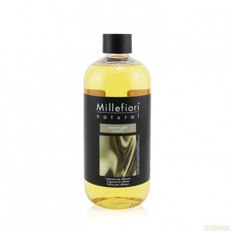 Millefiori Milano Nachfüllflasche mit dem Duft: Mineral Gold, Fassungsvermögen: 500 ml, 7REMG