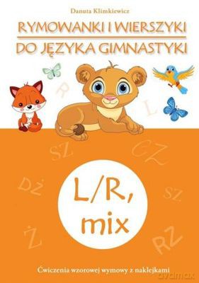 Rymowanki I Wierszyki Do Języka Gimnastyki L/R, Mix - Danuta Klimkiewicz [KSIĄŻKA]