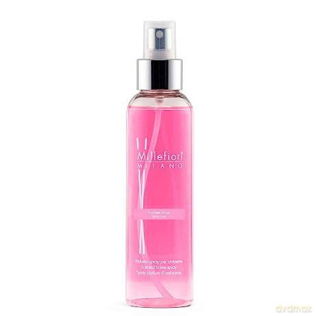 Millefiori Milano Raumspray Lychee Rose 150 ml, Kopfnote Szechuan-Pfeffer, Lychee, 7SRRO