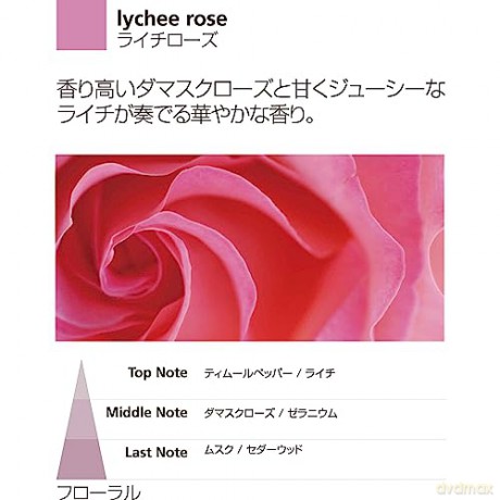 Millefiori Milano Raumspray Lychee Rose 150 ml, Kopfnote Szechuan-Pfeffer, Lychee, 7SRRO