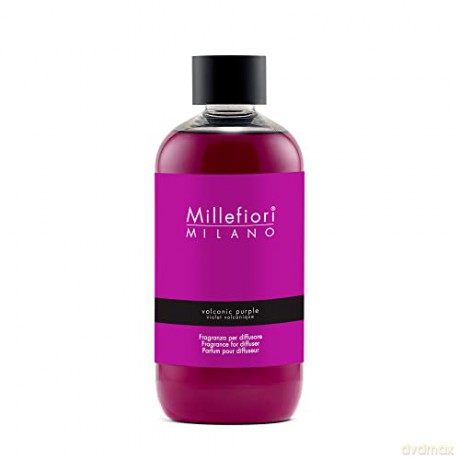 Millefiori Milano Refill Nachfüllflasche für Duftdifussor mit der Duftnote Volcanic 250ml, 7REMVP, Mehrfarbig
