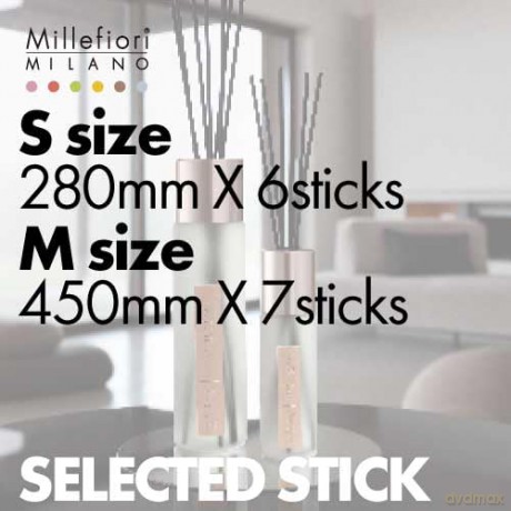 Millefiori Milano Replenishment Reeds New Selected 350Ml - 7 Pcs