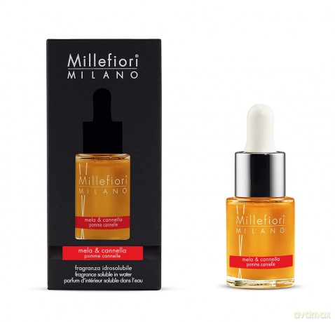 Millefiori Milano wasserlöslicher Duft | 15ml | Apfel-Zimt-Duft | Zur Verwendung mit Millefiori Hydro Ultraschall-Raumduftdiffusor