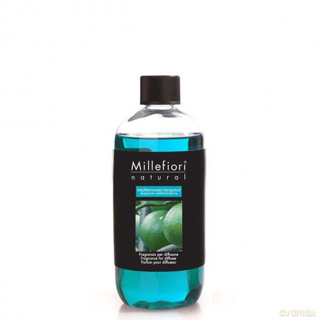 Millefiori Nachfüllflasche, blau, 500ml