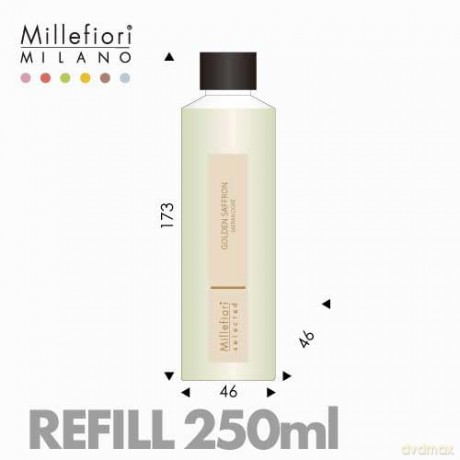 Millefiori NACHFÜLLFLASCHE, Translucent, 250ml